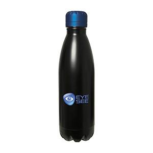 WB1030-C
	-ROCKIT TOP 500 ML. (17 FL. OZ.) BOTTLE
	-Black Bottle with Royal Blue Lid (Clearance Minimum 30 Units)